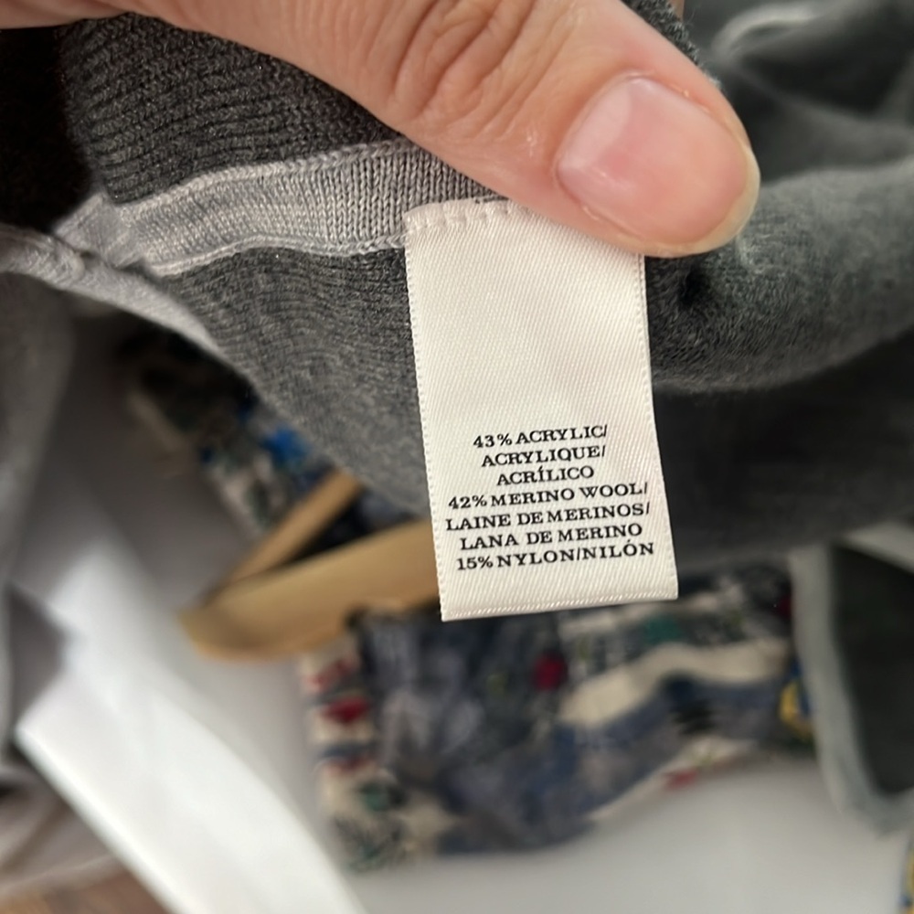 Ann Taylor Women’s XS/S Grey Poncho Sweater - Picture 2 of 4